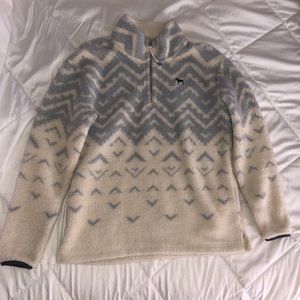 PINK Sherpa Pullover